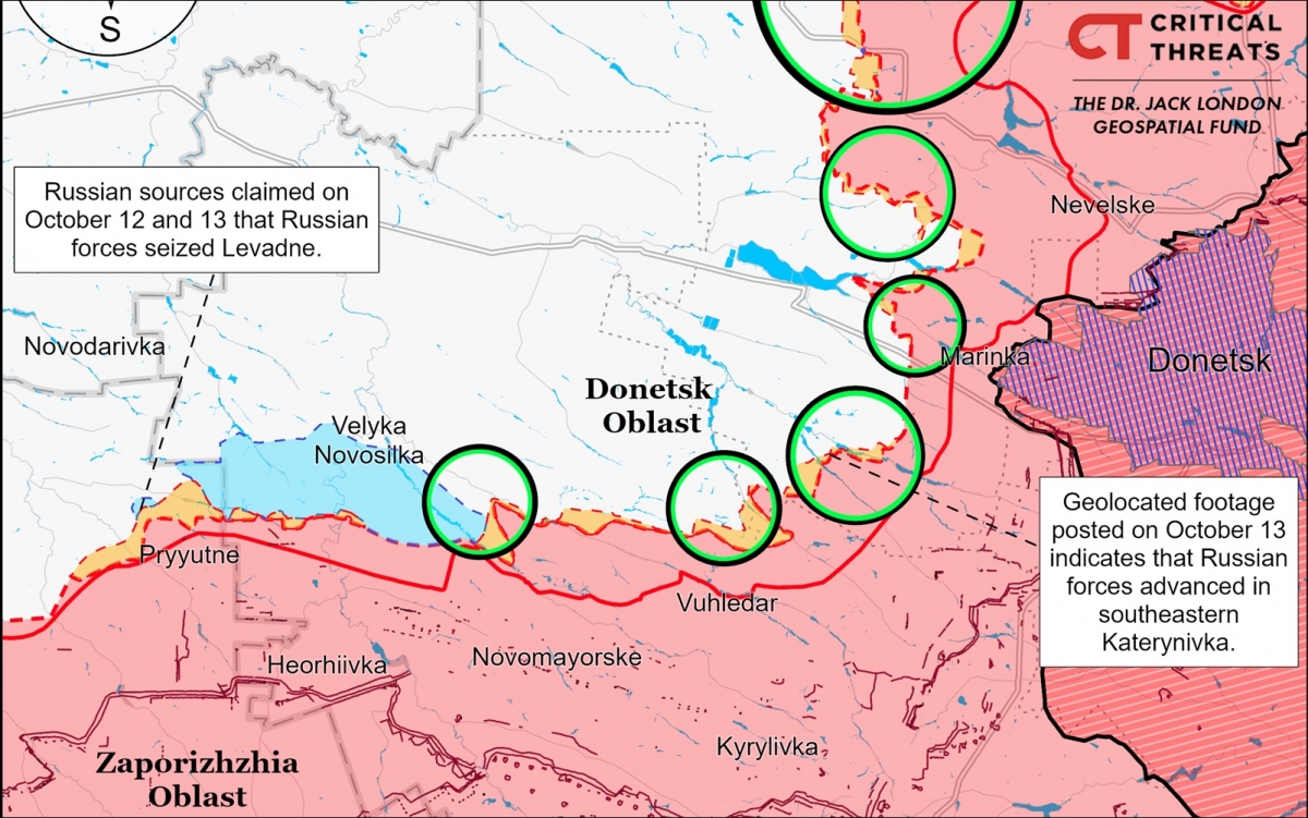 Nga tấn công chiến thuật, tìm cách xóa sổ khúc lồi của Ukraine tại Donetsk